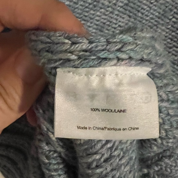 Tory Burch Purple Wool Turtleneck Sweater. Size S. - Picture 3 of 5